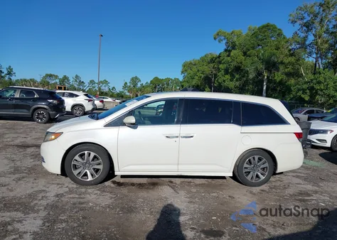 2015 Honda Odyssey Touring/Touring Elite z USA, uszkodzony, nr VIN 5FNRL5H98FB082309